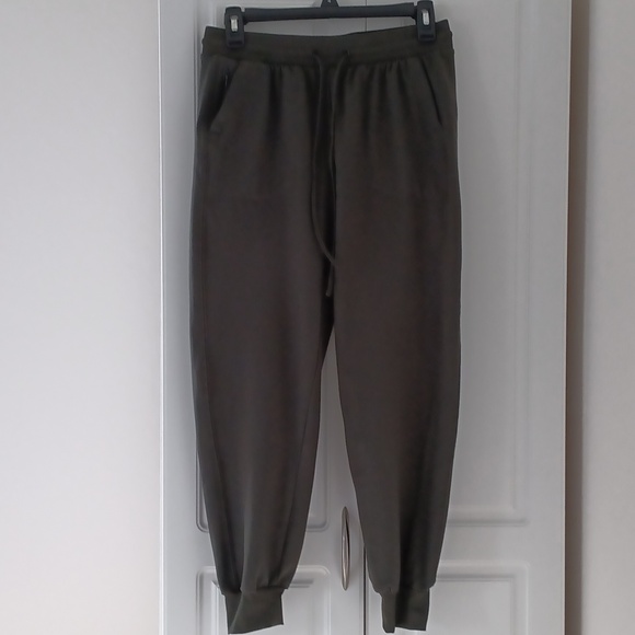 Rachael Zoe Olive Green Jogger Pants - Picture 2 of 3